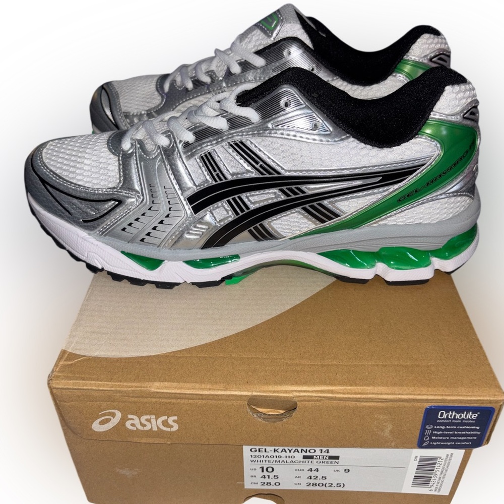 ASICS Gel-Kayano 14 White Malachite Green 1201A019-110